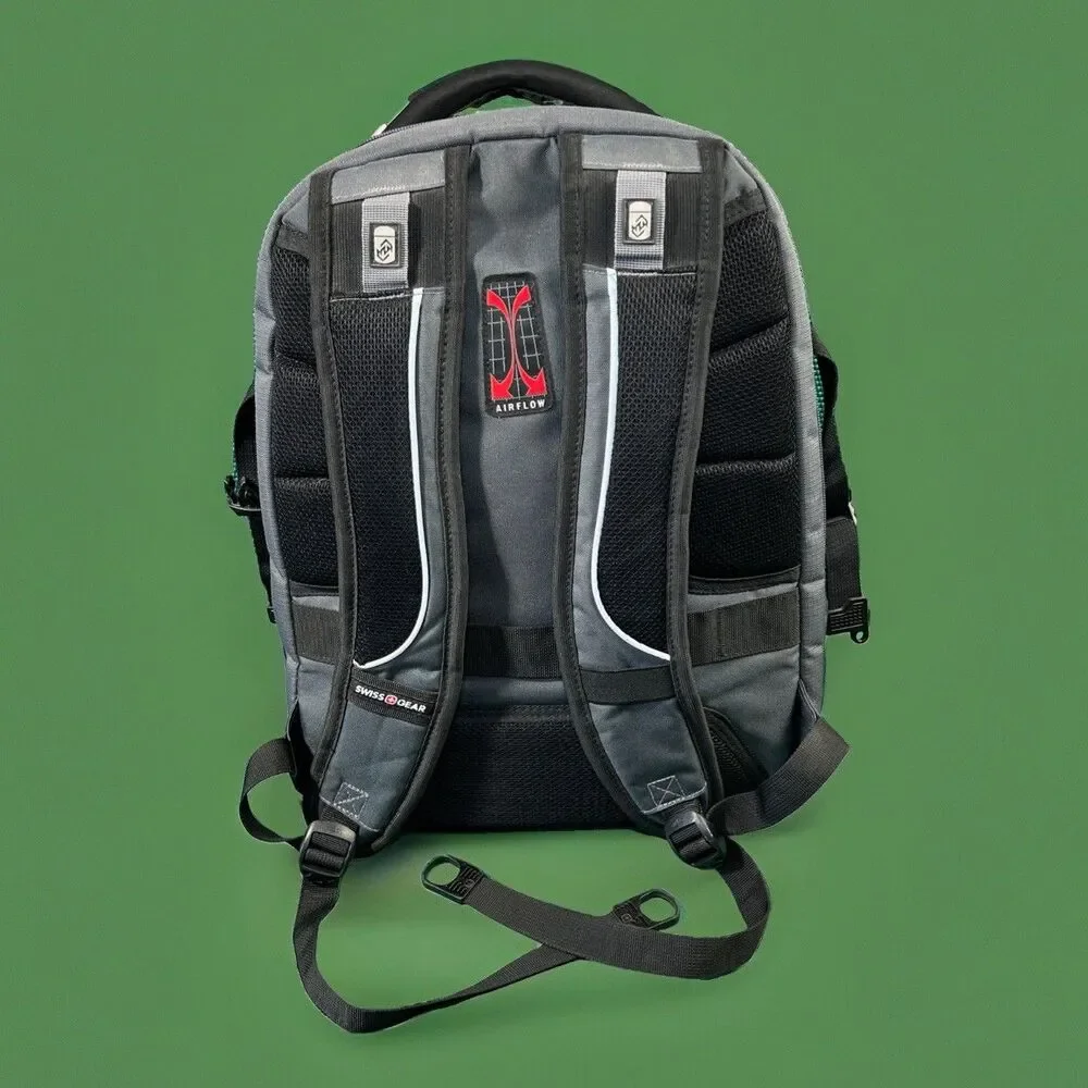 Swiss Gear Back Pack Swiss Army Scan-Smart with AirFlow Tech Back Pack Gray